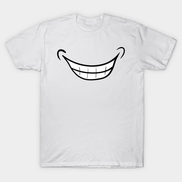 Smile T-Shirt by tabslabred